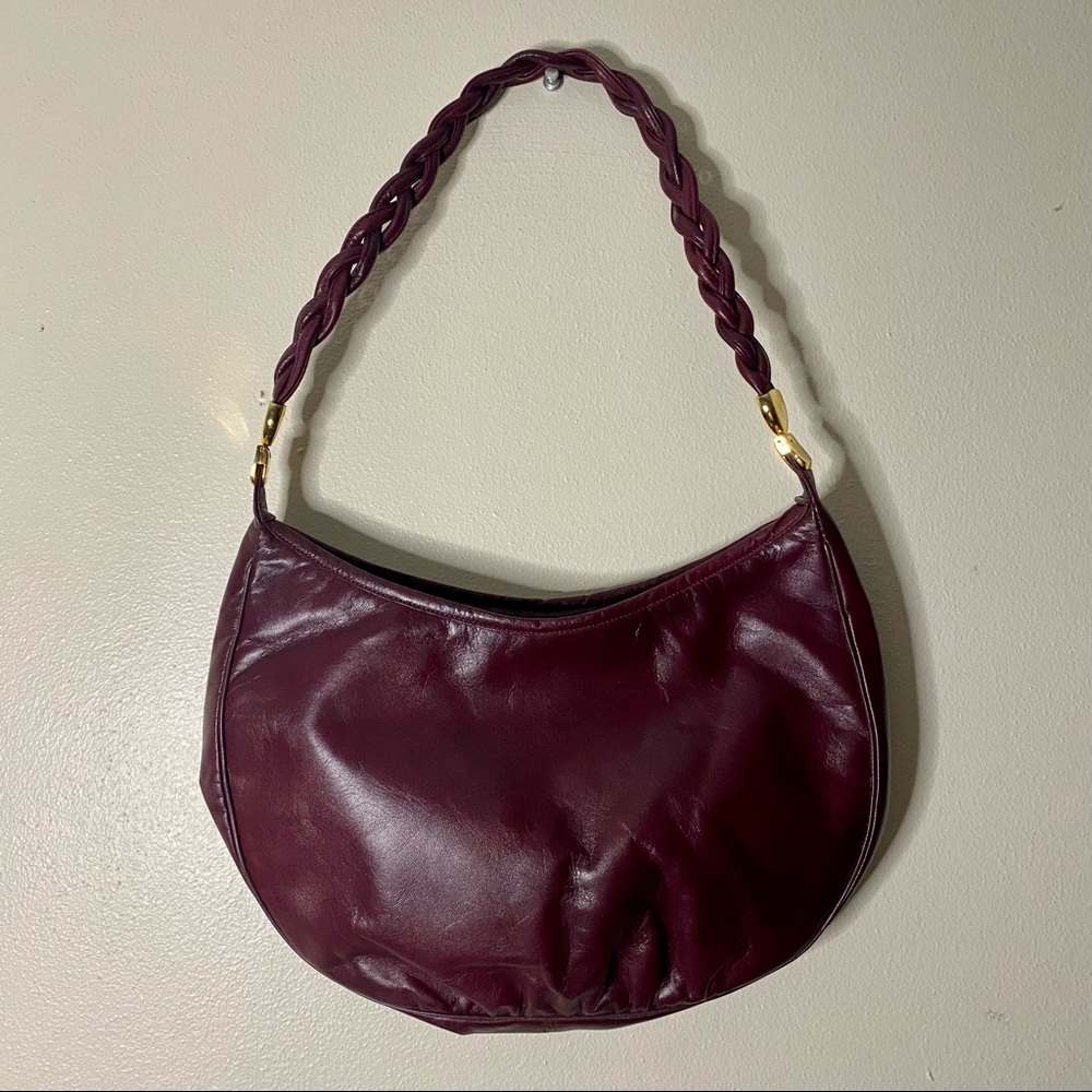VTG Venetto Burgundy Shoulder Bag